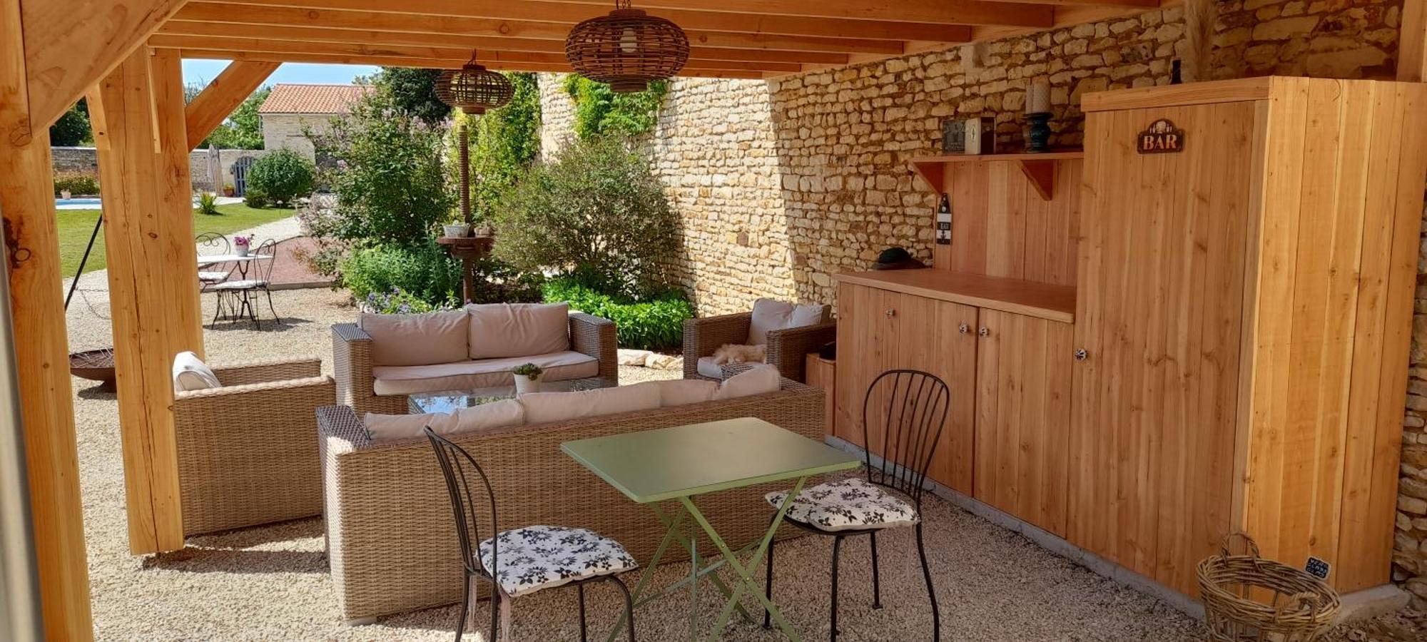La Galuche Bed and Breakfast Angliers  Buitenkant foto